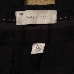 GAP Modern Boot slacks 8R